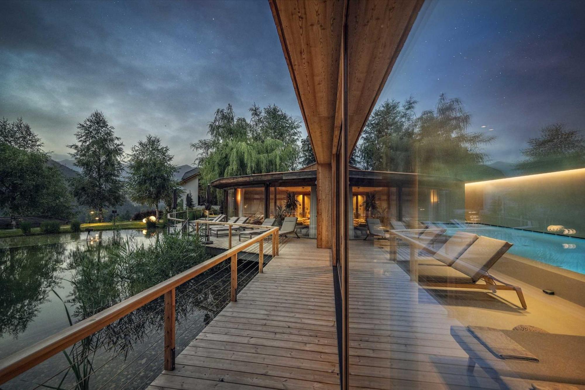 Naturhotel Saalerwirt Sankt Lorenzen Exterior foto